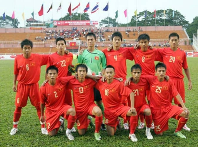 Đội tuyển bóng đá quốc gia Việt Nam.